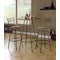 Monarch Specialties Home Bar, Bar Table, Bar Height, Pub, 30" Round, Small, Kitchen, Metal, Laminate, Brown Marble Look I 2310 - alternate 4